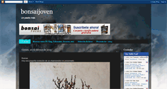 Desktop Screenshot of bonsaijoven.blogspot.com