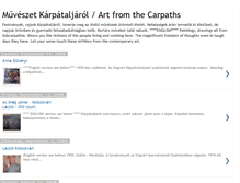 Tablet Screenshot of carpatart.blogspot.com