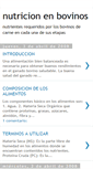 Mobile Screenshot of nutricionenbovinos.blogspot.com