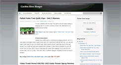 Desktop Screenshot of gardenhosehanger.blogspot.com