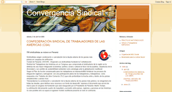 Desktop Screenshot of convergencia-sindical.blogspot.com
