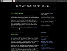 Tablet Screenshot of elegantembroiderydesigns.blogspot.com