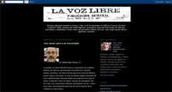 Desktop Screenshot of la-voz-libre.blogspot.com