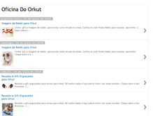 Tablet Screenshot of oficinadoorkut.blogspot.com