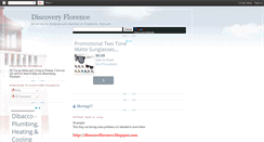 Desktop Screenshot of discoveryflorence.blogspot.com