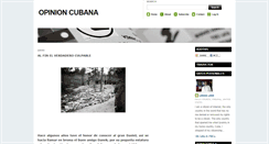 Desktop Screenshot of cubaenlaopinion.blogspot.com