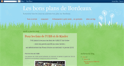 Desktop Screenshot of bonsplans-bordeaux.blogspot.com