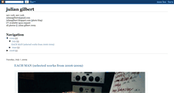 Desktop Screenshot of gilbertjulian.blogspot.com