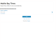 Tablet Screenshot of mobilebaytimes.blogspot.com