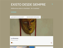 Tablet Screenshot of existodesdesiempre.blogspot.com