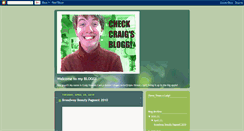 Desktop Screenshot of checkcraigsblog.blogspot.com
