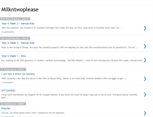 Tablet Screenshot of milkntwoplease.blogspot.com