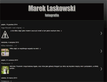 Tablet Screenshot of mareklaskowski.blogspot.com
