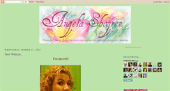 Desktop Screenshot of angelashogren.blogspot.com