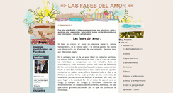 Desktop Screenshot of lasfasesdelamor.blogspot.com