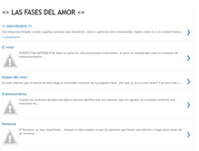 Tablet Screenshot of lasfasesdelamor.blogspot.com