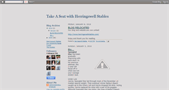 Desktop Screenshot of herringswellstablesltd.blogspot.com