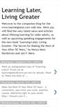 Mobile Screenshot of learninglater.blogspot.com