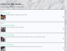 Tablet Screenshot of gloveontherocks.blogspot.com