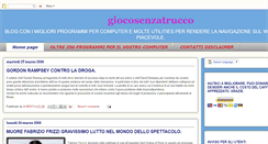 Desktop Screenshot of giocosenzatrucco.blogspot.com