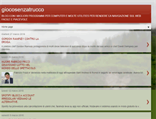 Tablet Screenshot of giocosenzatrucco.blogspot.com