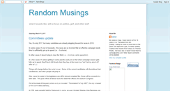 Desktop Screenshot of cpmazrandommusings.blogspot.com
