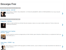 Tablet Screenshot of descargas-free-xaz.blogspot.com