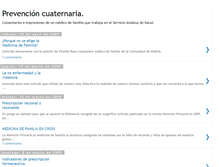 Tablet Screenshot of prevencioncuaternaria.blogspot.com