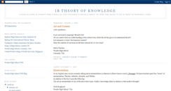 Desktop Screenshot of ibtheoryofknowledge.blogspot.com