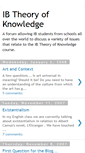 Mobile Screenshot of ibtheoryofknowledge.blogspot.com