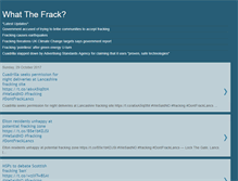 Tablet Screenshot of dont-frack-with-the-fylde.blogspot.com