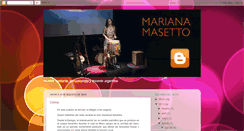 Desktop Screenshot of marianamasetto.blogspot.com