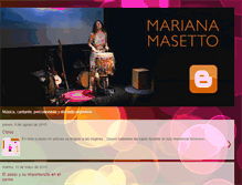 Tablet Screenshot of marianamasetto.blogspot.com