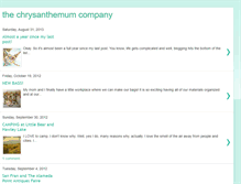 Tablet Screenshot of chrysanthemumco.blogspot.com