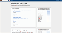 Desktop Screenshot of futsalnaterceira.blogspot.com