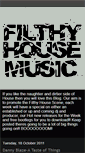 Mobile Screenshot of filthyhousemusic.blogspot.com