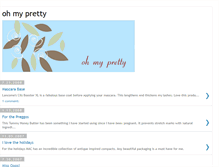 Tablet Screenshot of ohmypretty.blogspot.com