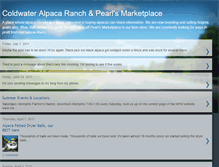 Tablet Screenshot of coldwateralpacaranch.blogspot.com