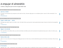 Tablet Screenshot of empujaralmendron.blogspot.com