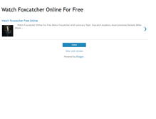 Tablet Screenshot of foxcatcheronline.blogspot.com