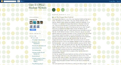 Desktop Screenshot of cpeliwinter.blogspot.com