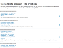 Tablet Screenshot of 123greetingsassociatesprogram.blogspot.com