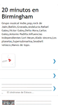 Mobile Screenshot of 20minutosenbirmingham.blogspot.com