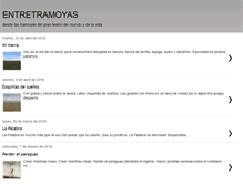 Tablet Screenshot of entretramoyas.blogspot.com