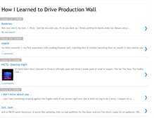 Tablet Screenshot of howilearnedtodrive.blogspot.com