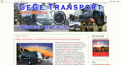 Desktop Screenshot of gegetransport.blogspot.com