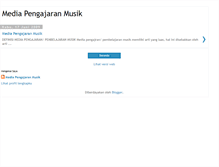 Tablet Screenshot of mediapengajaranmusik.blogspot.com