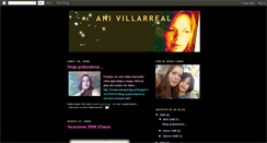 Desktop Screenshot of anivillarreal.blogspot.com