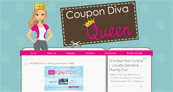 Desktop Screenshot of coupondivaqueen.blogspot.com