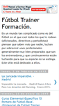 Mobile Screenshot of futboltrainer.blogspot.com